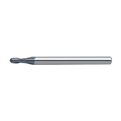 Solid Carbide 2-4 Flute Ball Nose Mills WIith Taper(T)