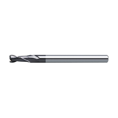 Solid Carbide 2-4 Flute End Mills Wiith Corner Radius(R)